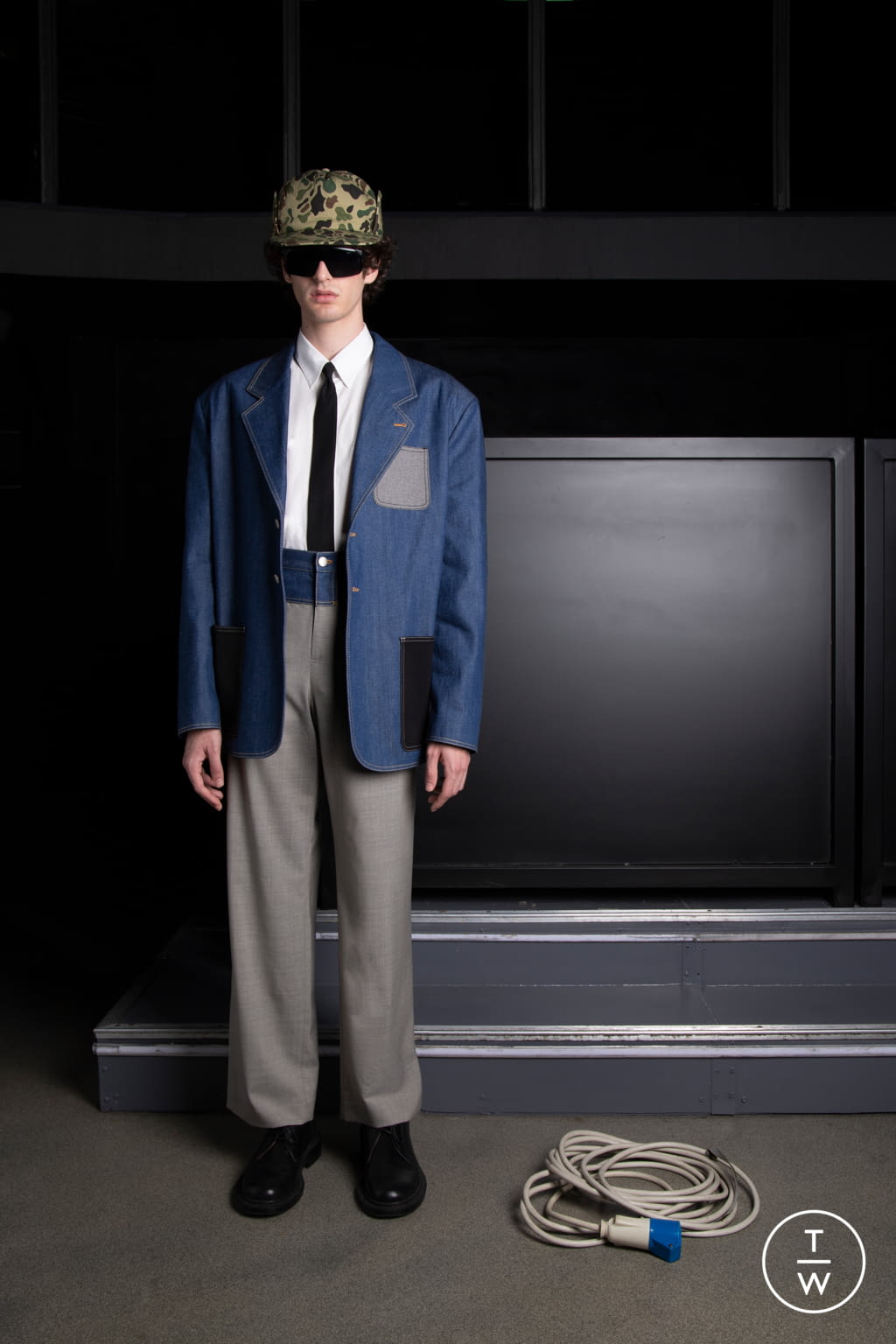 Fashion Week Milan Spring/Summer 2022 look 12 from the Vien collection menswear