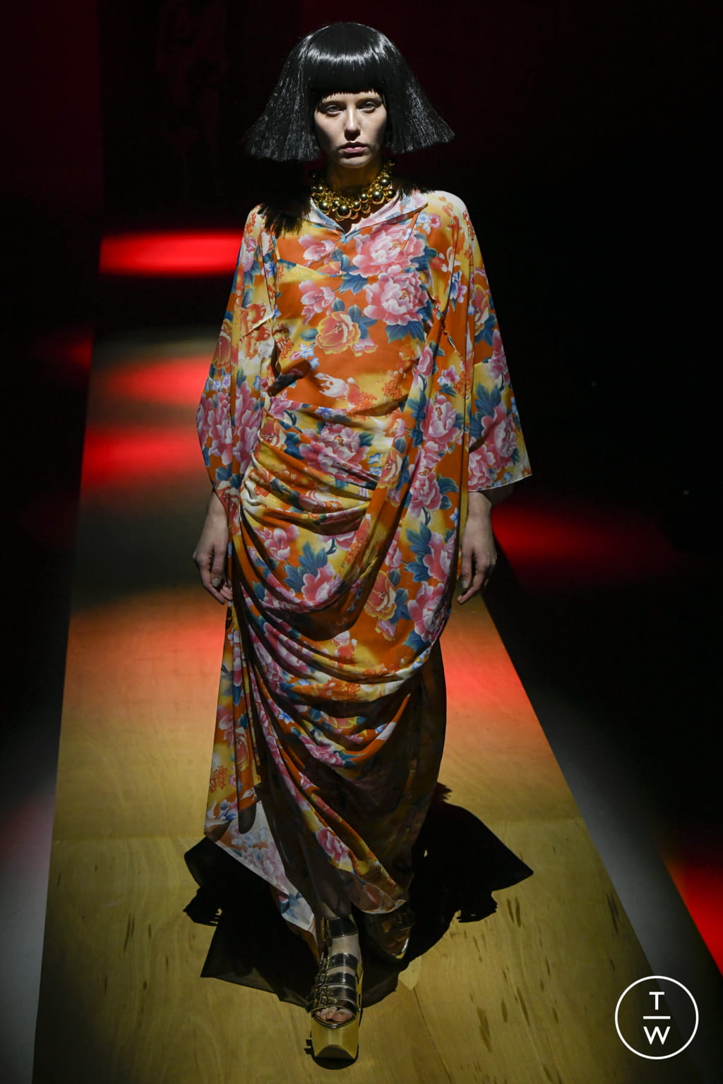 Fashion Week Paris Spring/Summer 2022 look 20 de la collection Junya Watanabe womenswear
