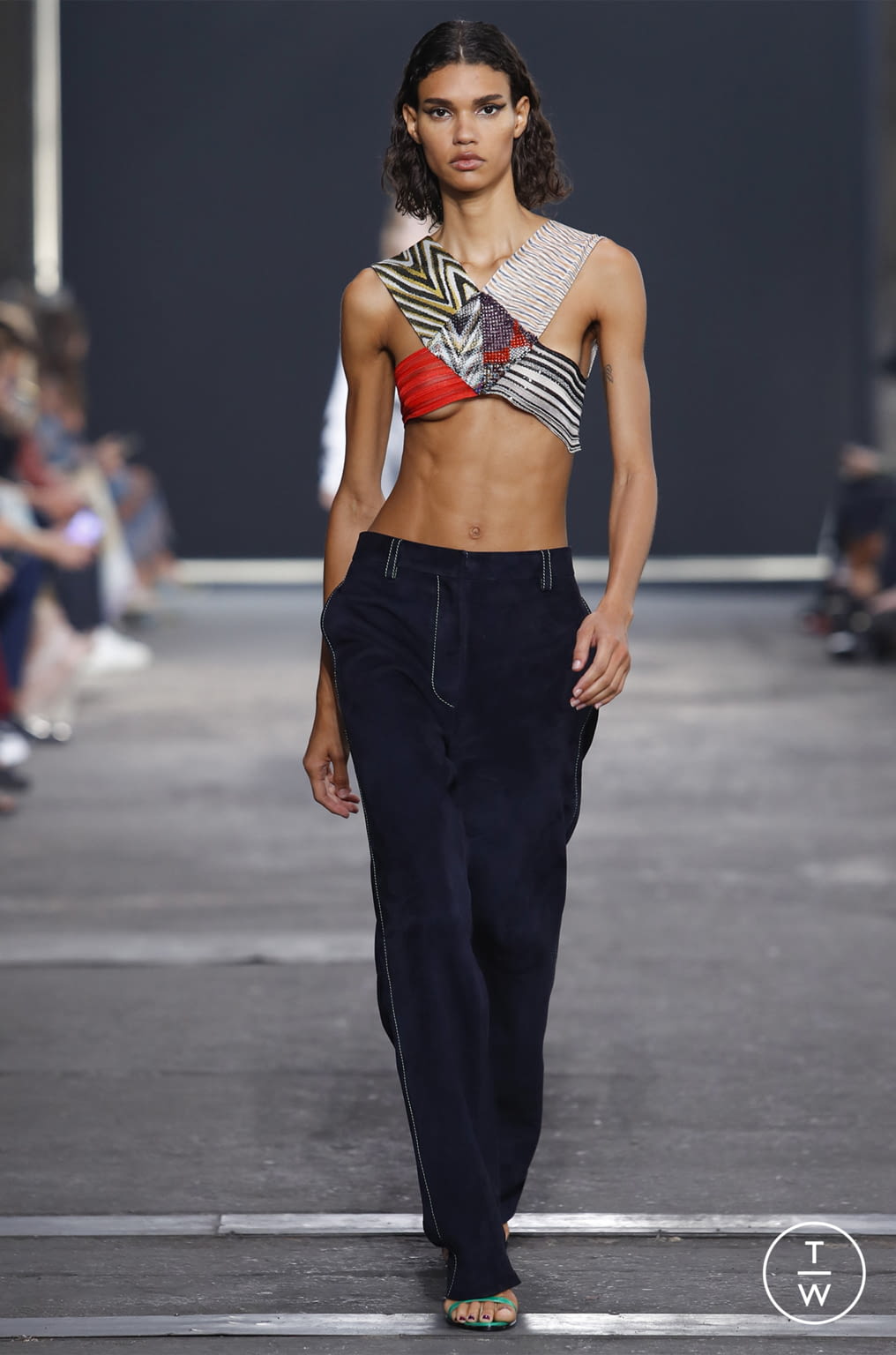Fashion Week Milan Spring/Summer 2022 look 20 from the Missoni collection 女装
