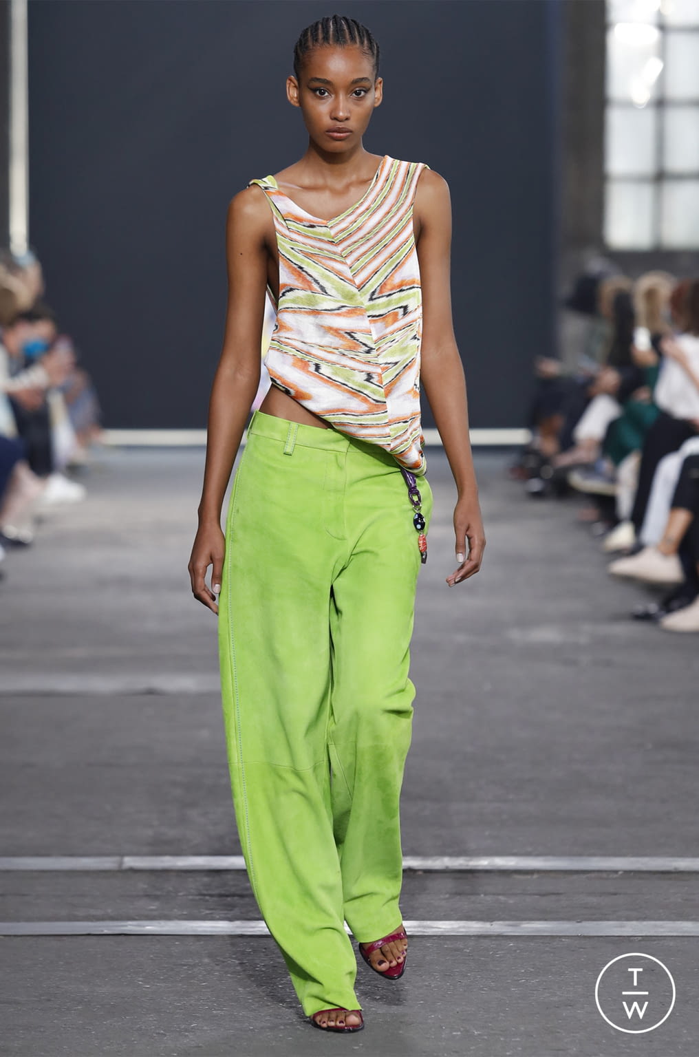 Fashion Week Milan Spring/Summer 2022 look 23 from the Missoni collection womenswear
