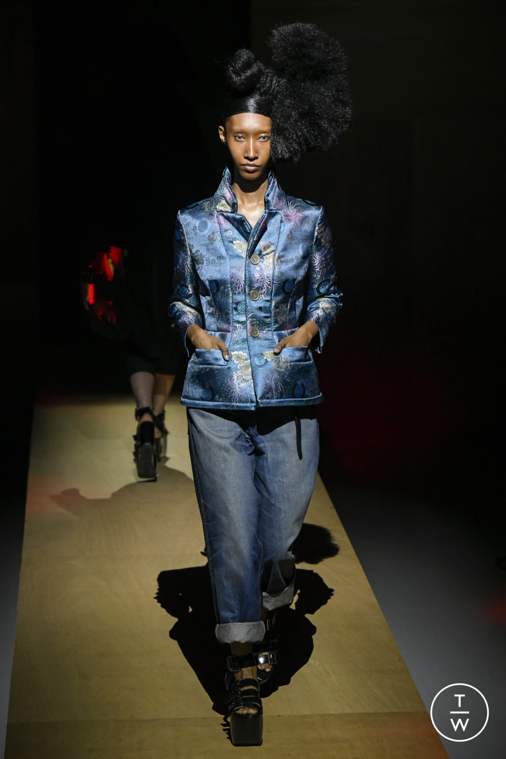 Fashion Week Paris Spring/Summer 2022 look 33 de la collection Junya Watanabe womenswear