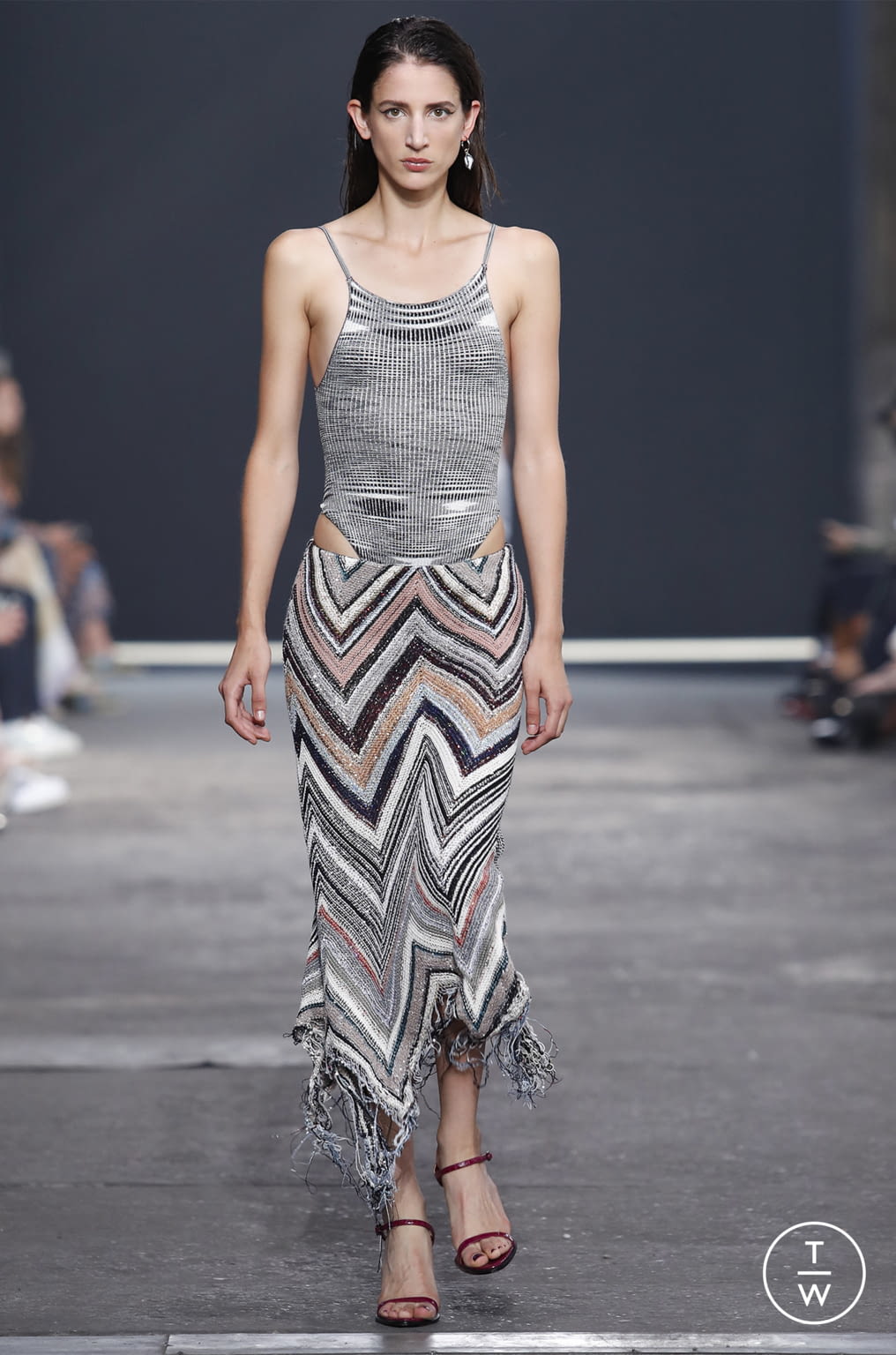 Fashion Week Milan Spring/Summer 2022 look 33 from the Missoni collection womenswear