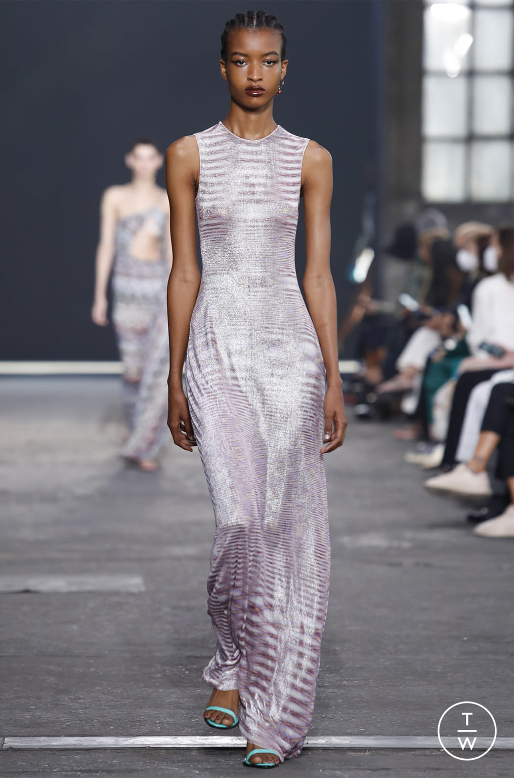 Fashion Week Milan Spring/Summer 2022 look 35 from the Missoni collection 女装