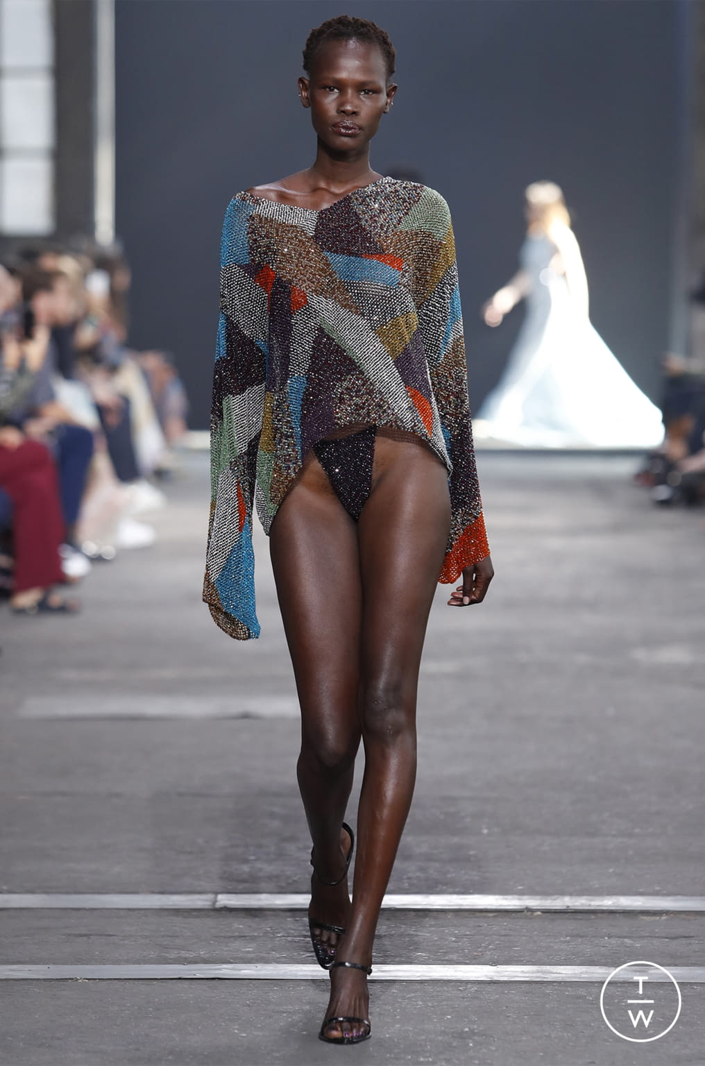 Fashion Week Milan Spring/Summer 2022 look 37 from the Missoni collection 女装