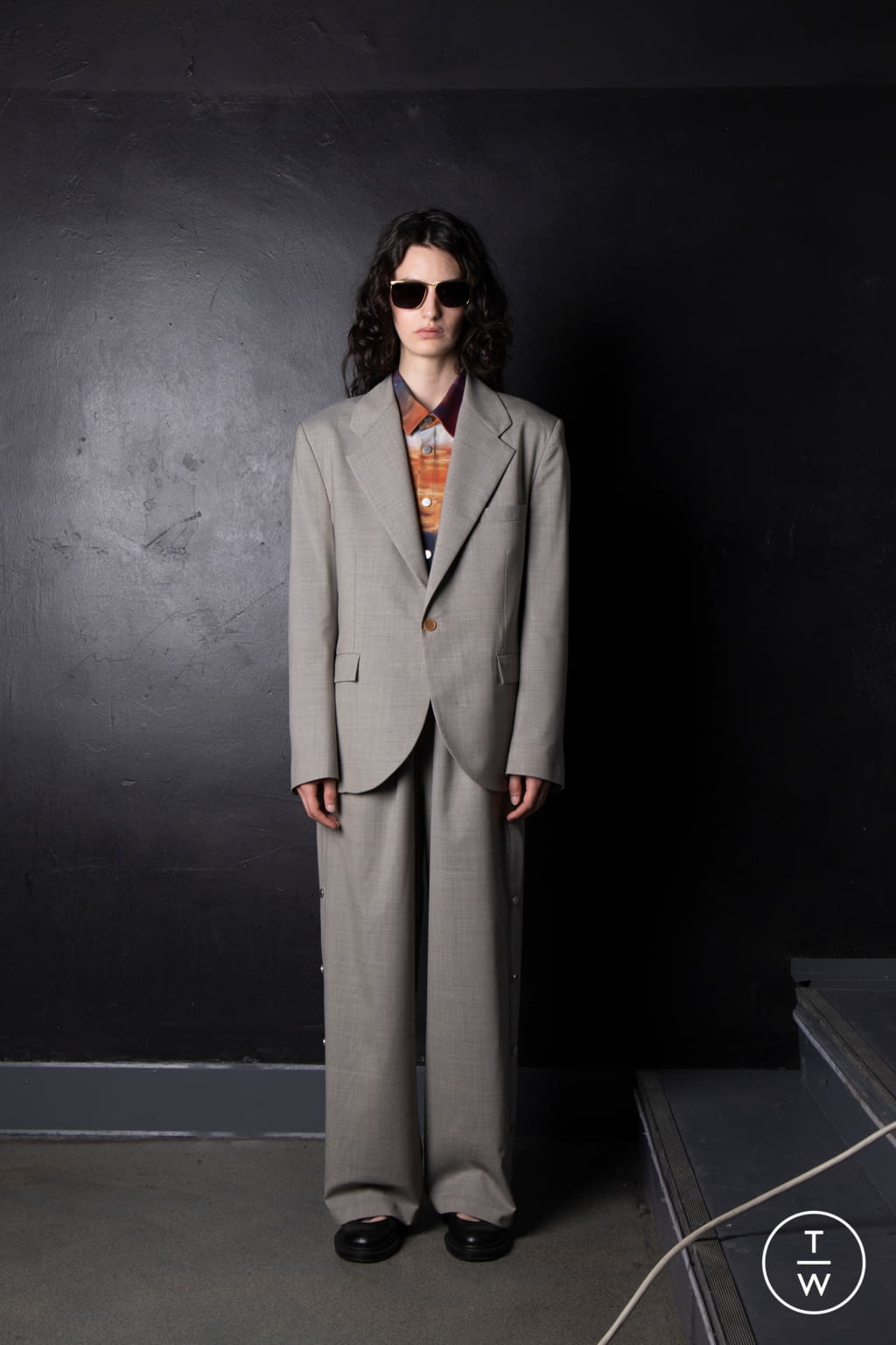 Fashion Week Milan Spring/Summer 2022 look 37 from the Vien collection menswear