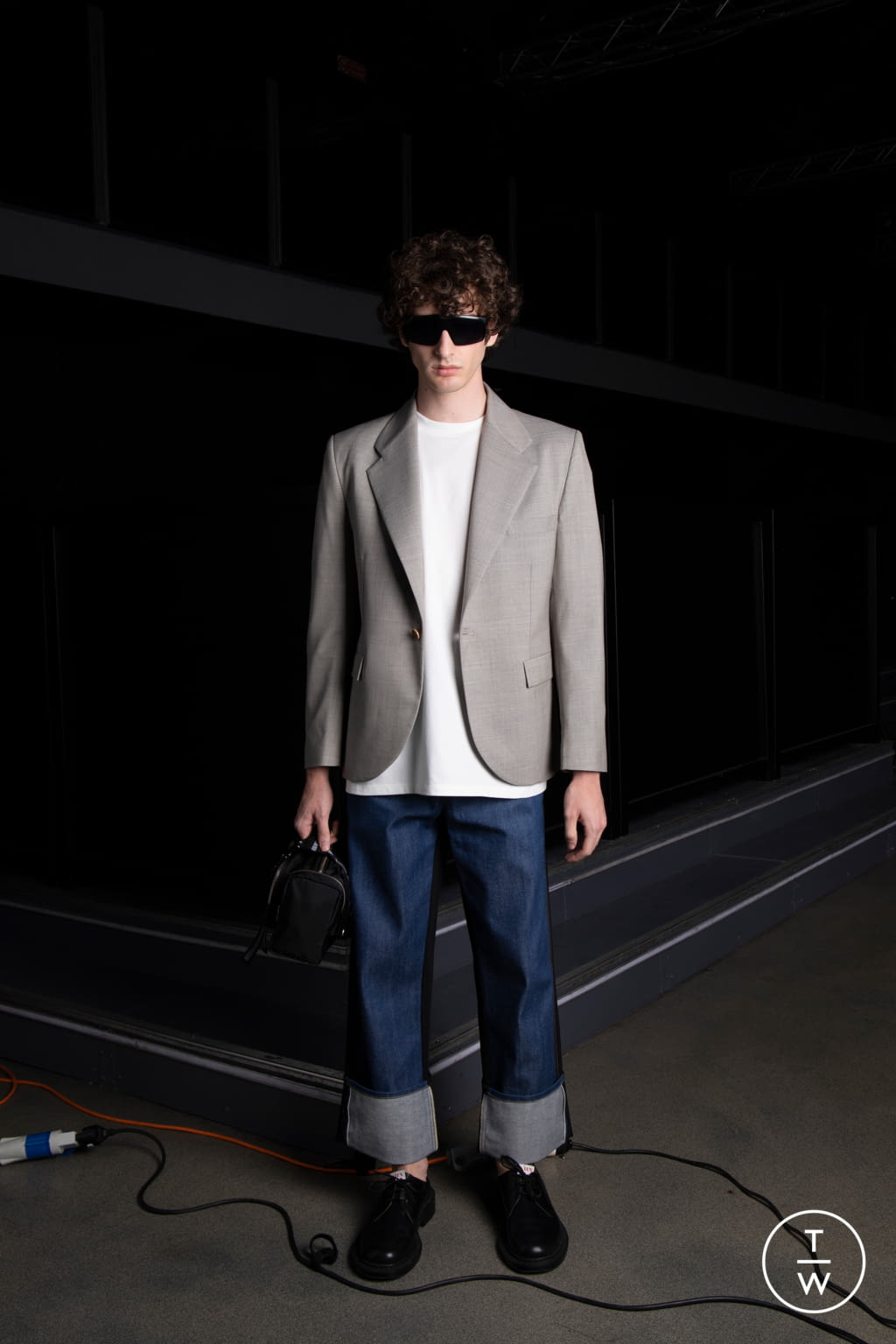 Fashion Week Milan Spring/Summer 2022 look 4 from the Vien collection menswear