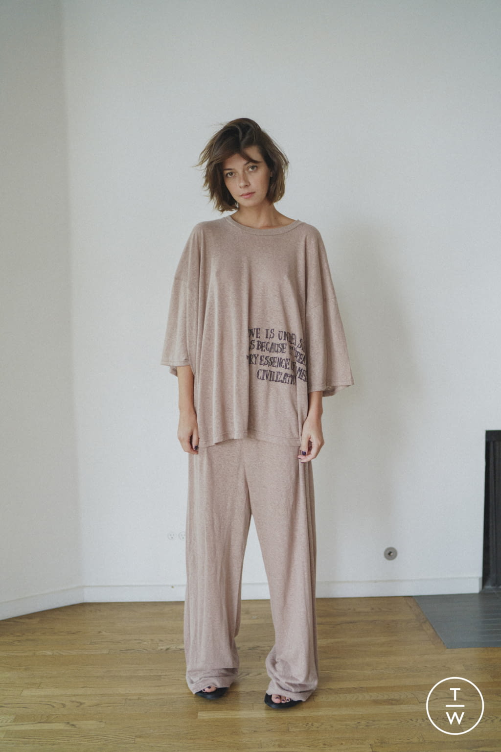 Fashion Week New York Spring/Summer 2022 look 24 from the Imitation of Christ collection womenswear