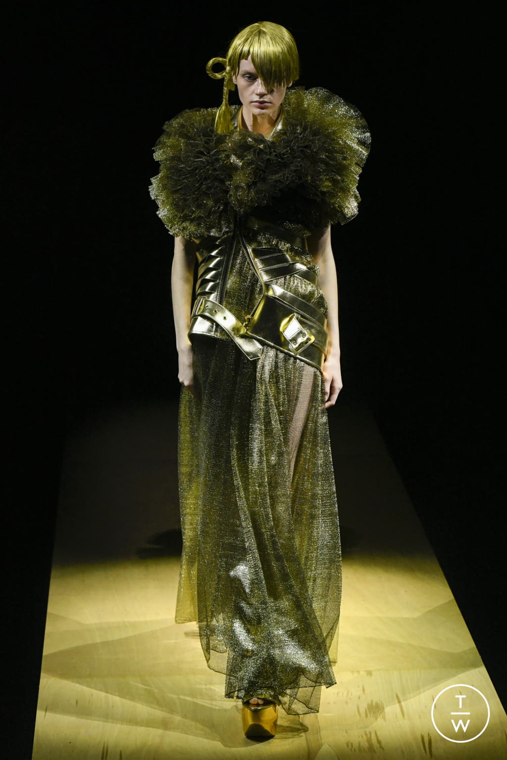 Fashion Week Paris Spring/Summer 2022 look 52 de la collection Junya Watanabe womenswear