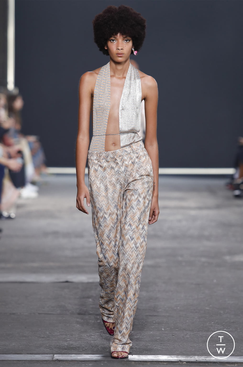Fashion Week Milan Spring/Summer 2022 look 6 from the Missoni collection 女装