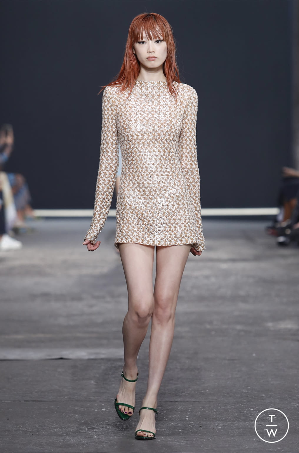 Fashion Week Milan Spring/Summer 2022 look 7 from the Missoni collection 女装