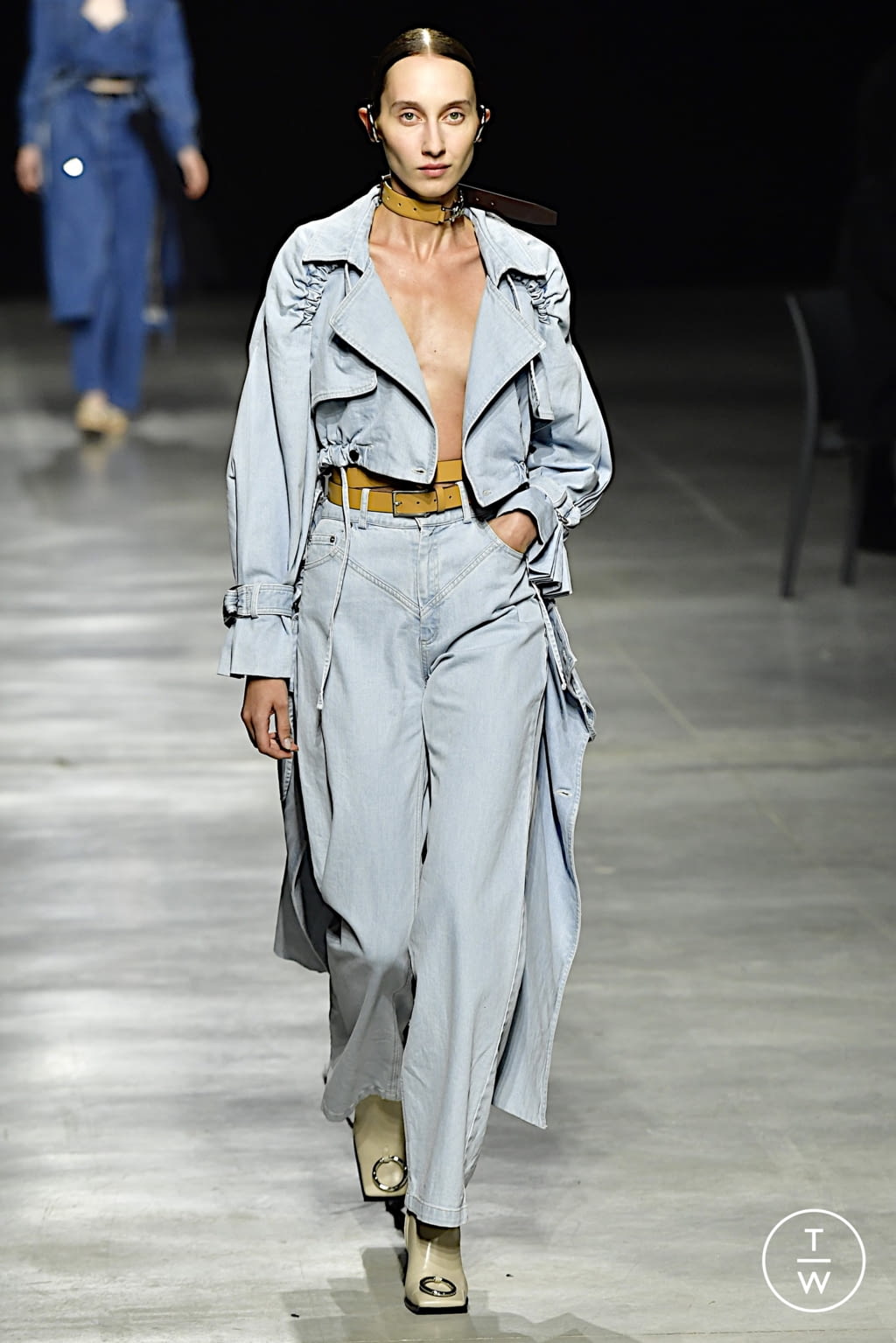 Fashion Week Milan Spring/Summer 2022 look 4 from the Act n°1 collection 女装