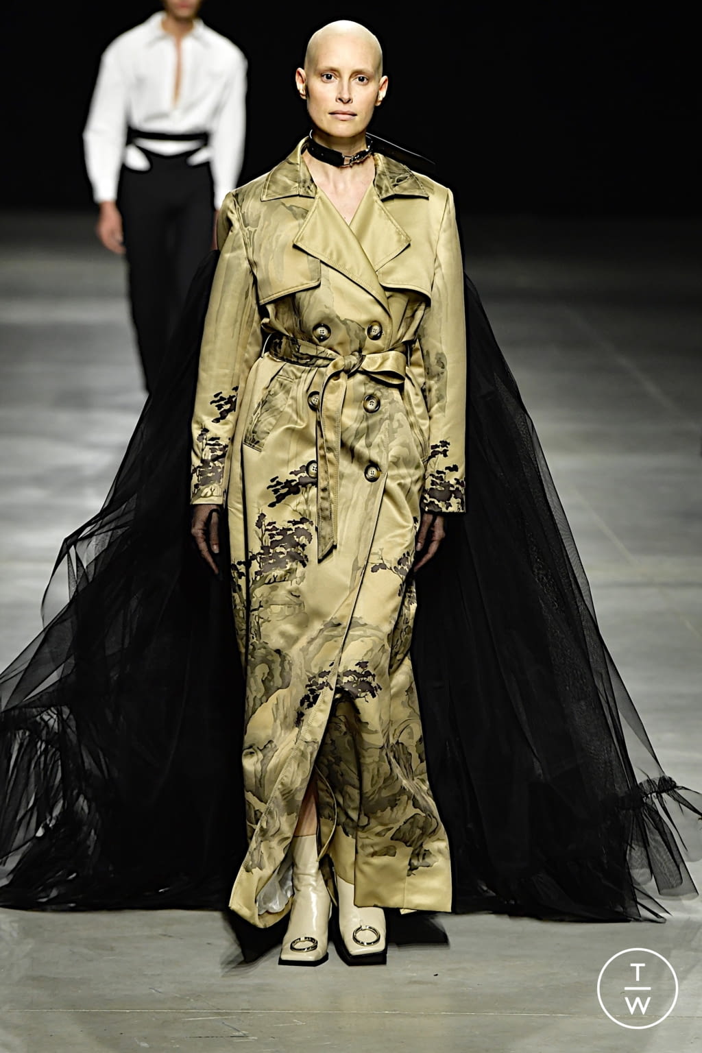 Fashion Week Milan Spring/Summer 2022 look 13 from the Act n°1 collection 女装