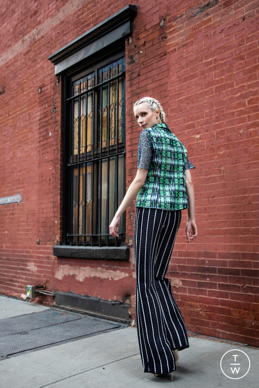 Fashion Week New York Pre-Fall 2022 look 13 from the Frederick Anderson collection womenswear