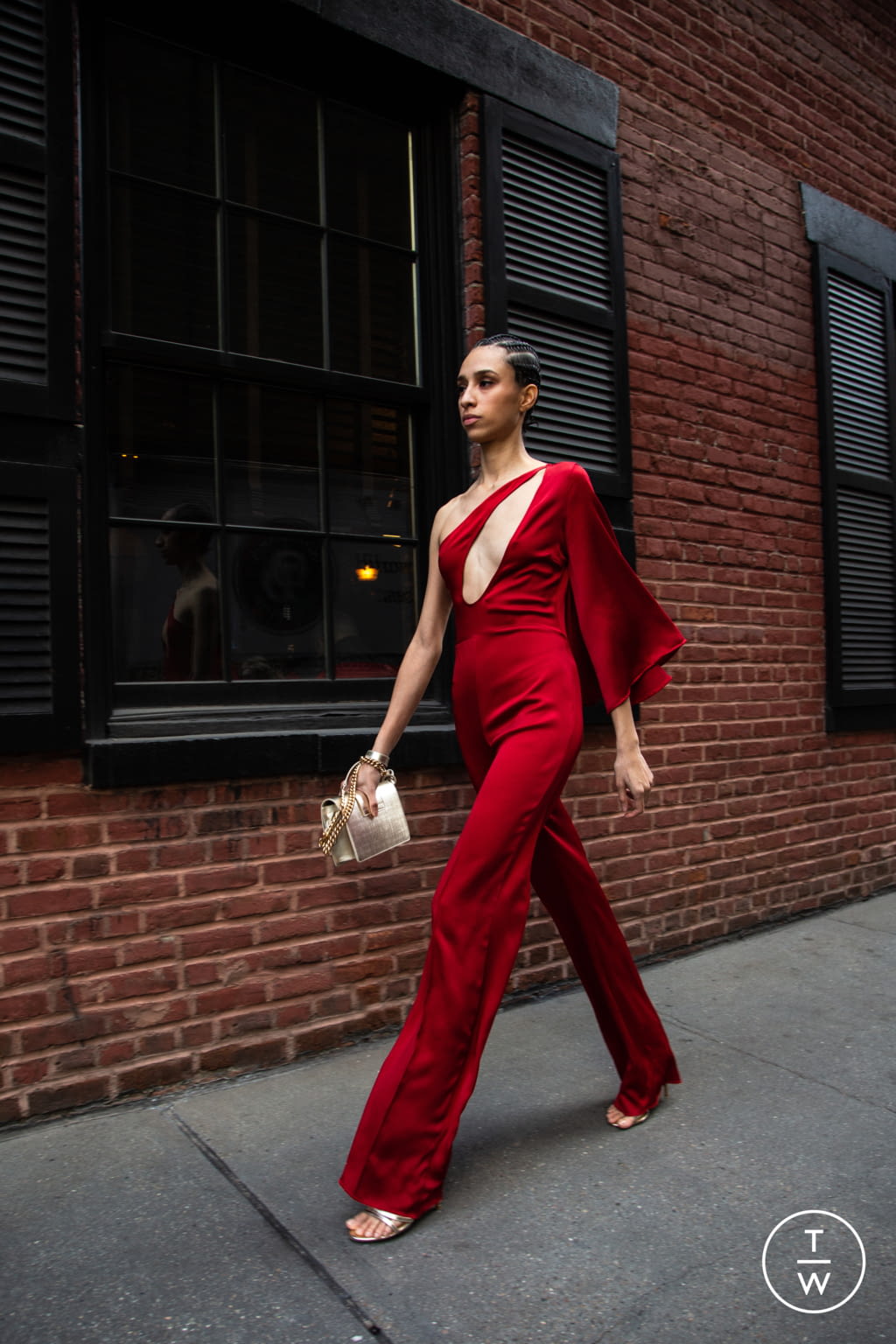 Fashion Week New York Pre-Fall 2022 look 18 from the Frederick Anderson collection womenswear