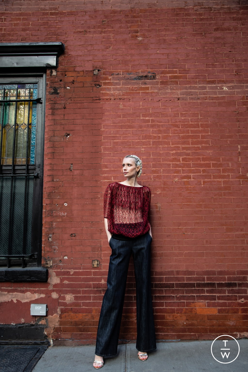 Fashion Week New York Pre-Fall 2022 look 19 from the Frederick Anderson collection womenswear