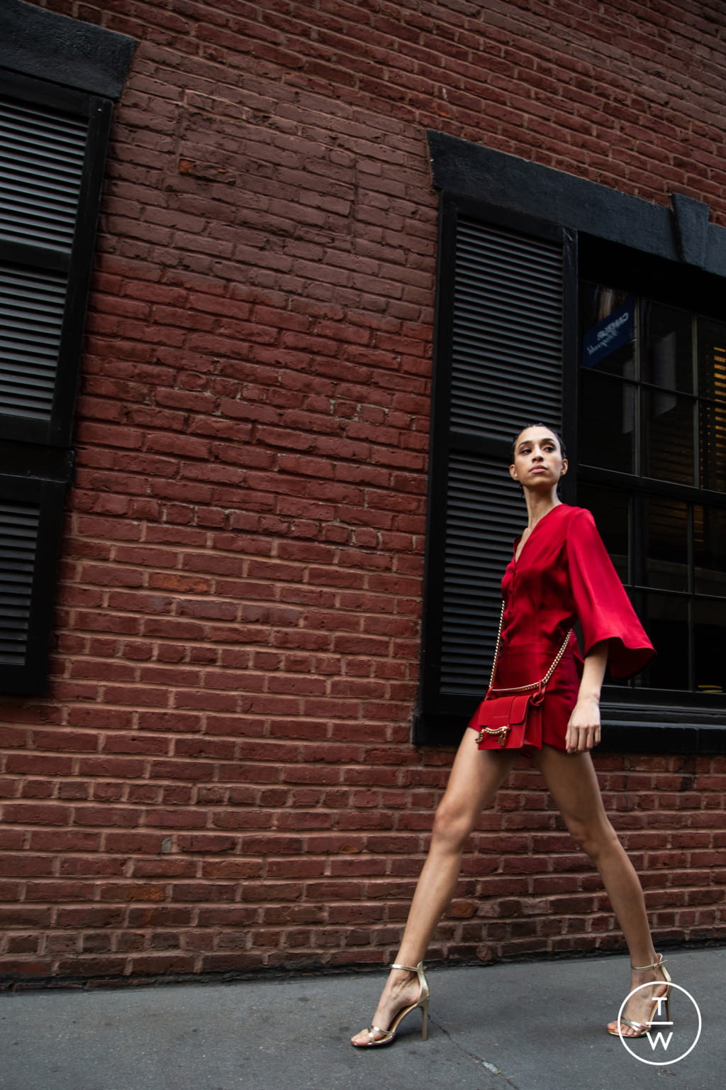 Fashion Week New York Pre-Fall 2022 look 20 from the Frederick Anderson collection womenswear