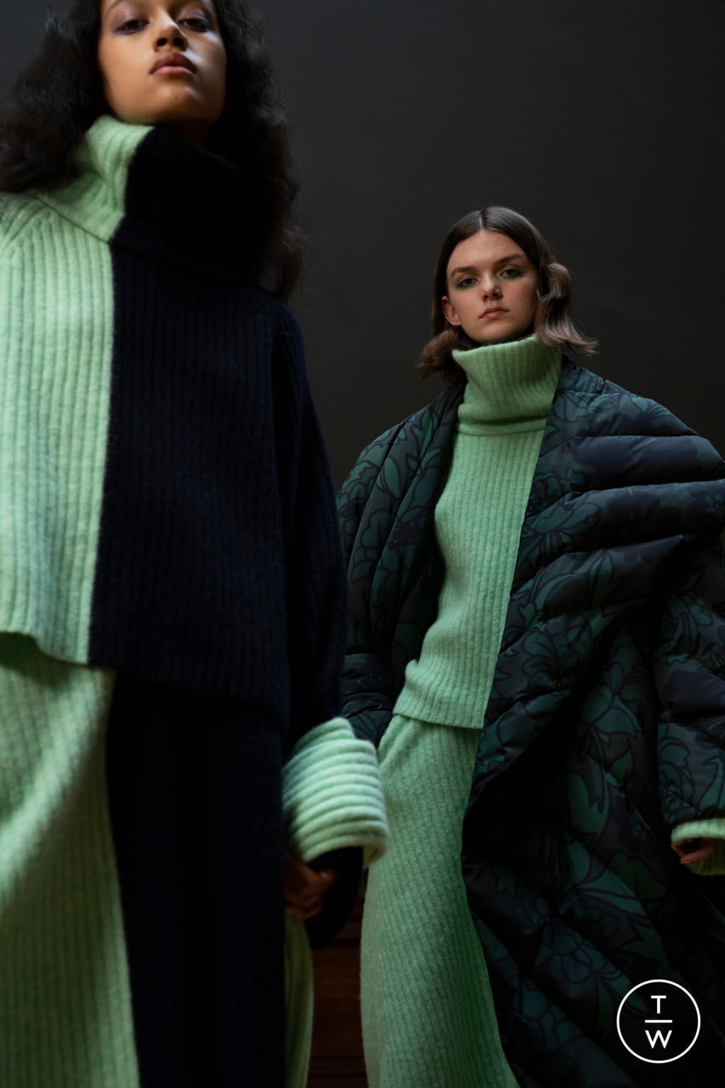 Fashion Week Paris Fall/Winter 2021 look 21 de la collection Christian Wijnants womenswear