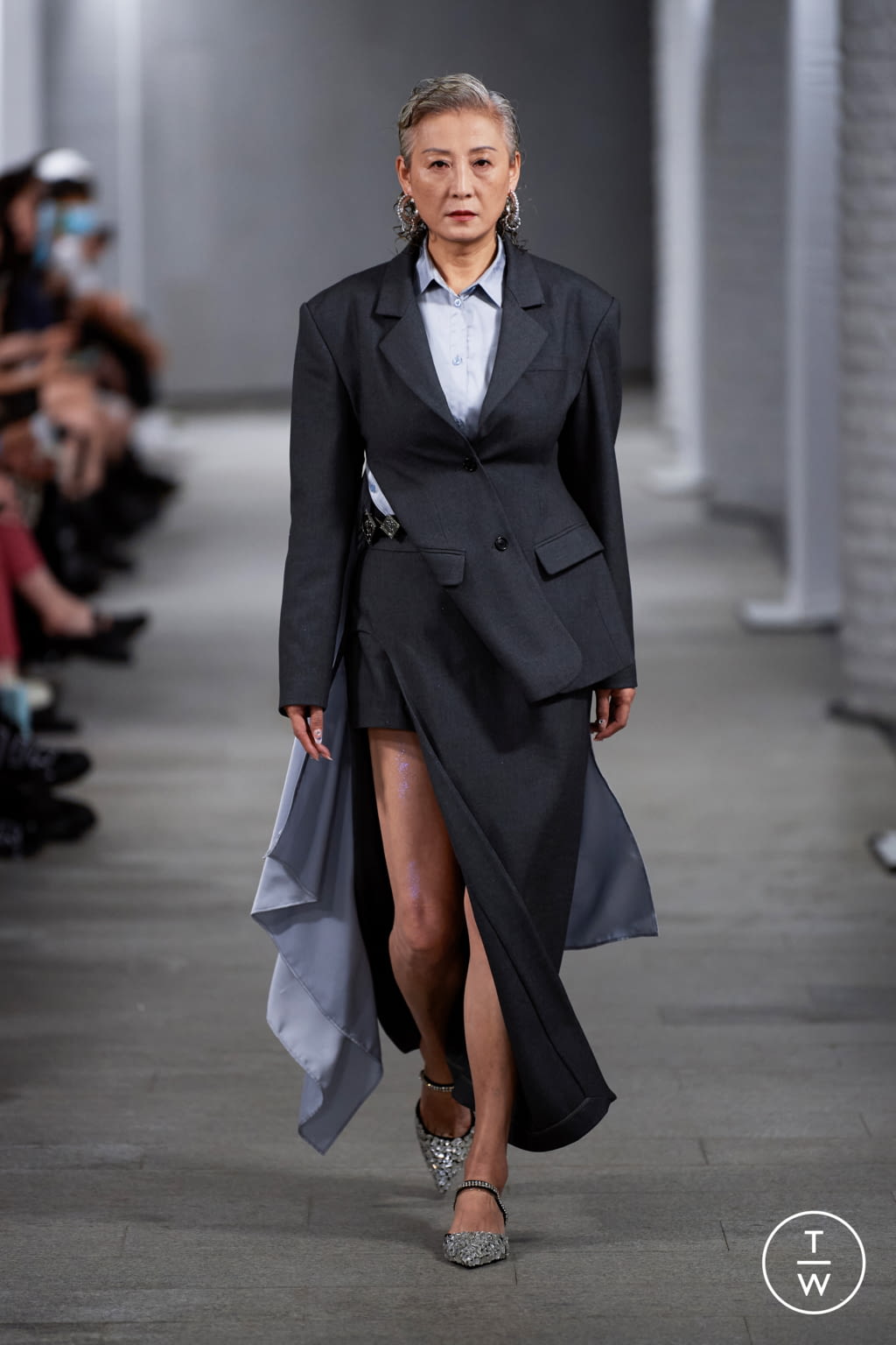Fashion Week London Spring/Summer 2022 look 4 from the Marrknull collection womenswear