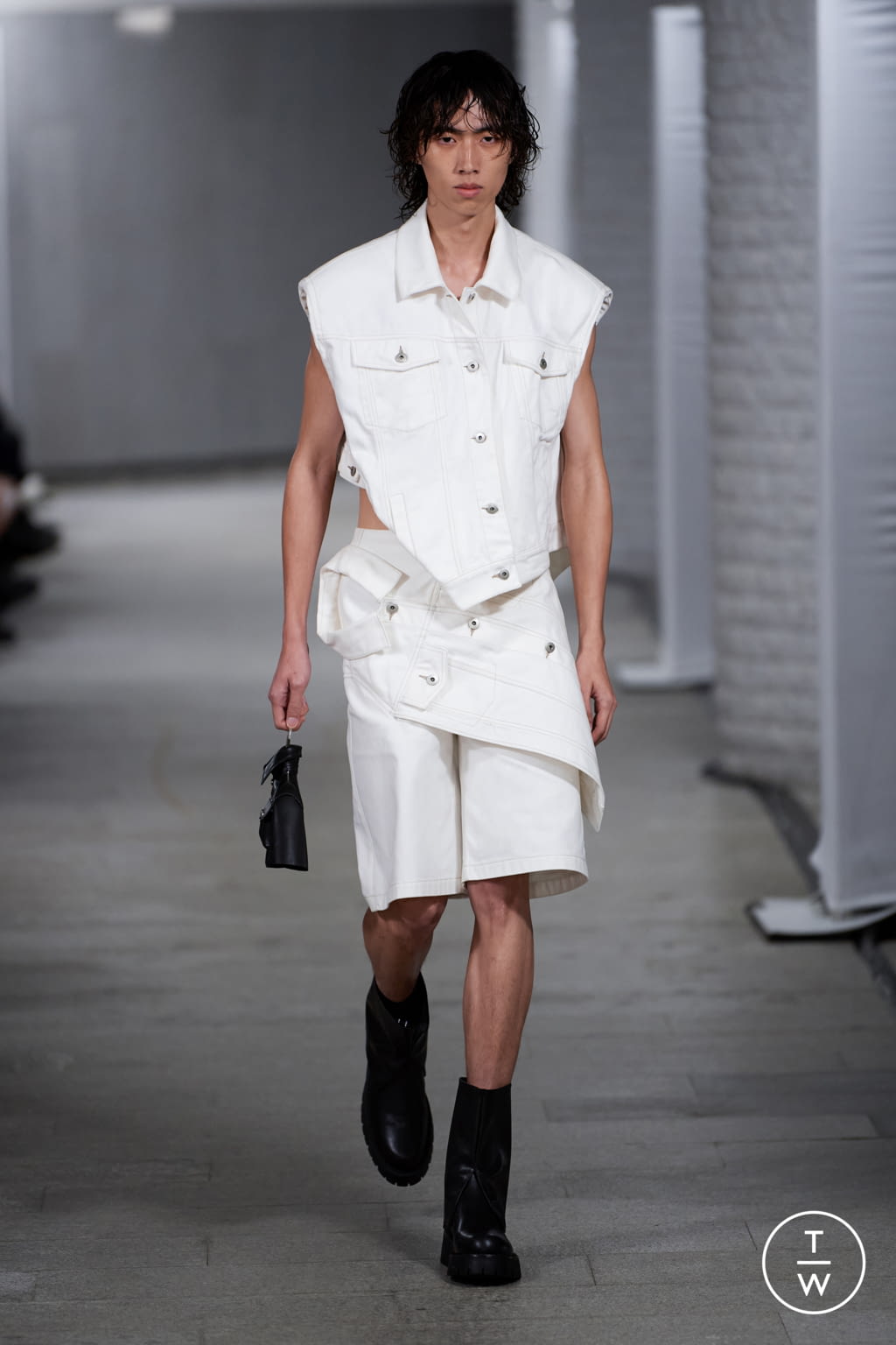 Fashion Week London Spring/Summer 2022 look 13 from the Marrknull collection womenswear
