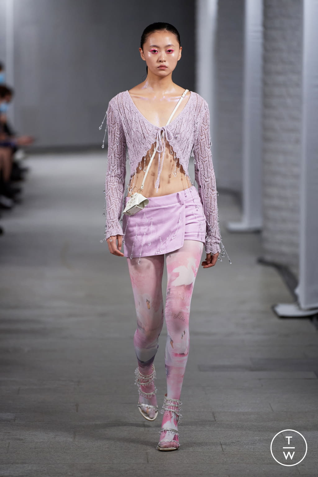 Fashion Week London Spring/Summer 2022 look 16 from the Marrknull collection womenswear