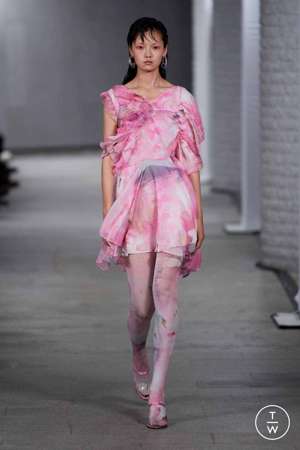 Fashion Week London Spring/Summer 2022 look 17 de la collection Marrknull womenswear