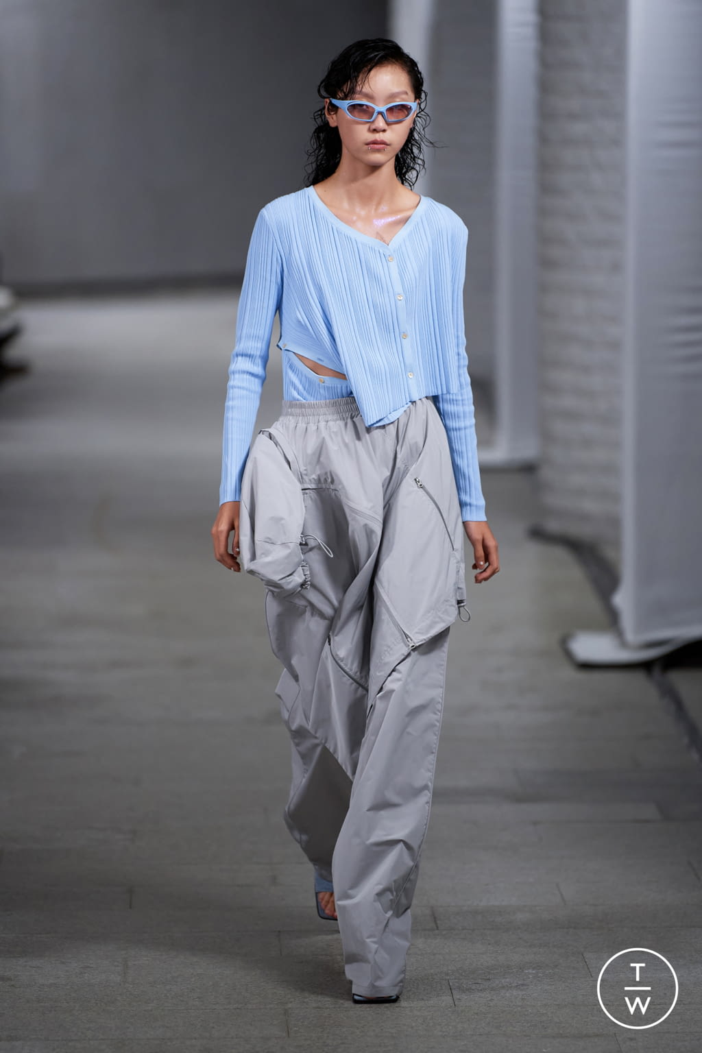 Fashion Week London Spring/Summer 2022 look 25 from the Marrknull collection womenswear