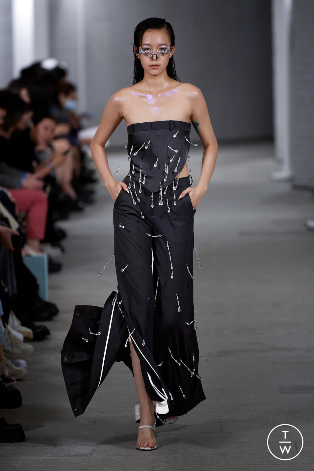 Fashion Week London Spring/Summer 2022 look 32 from the Marrknull collection womenswear
