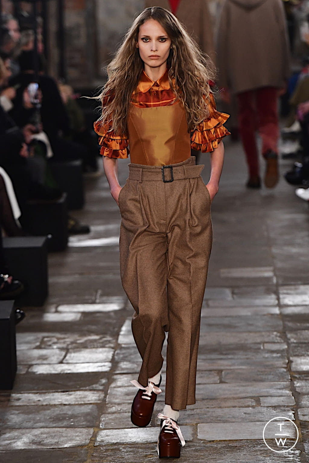 Fashion Week London Fall/Winter 2022 look 41 from the Paul & Joe collection womenswear