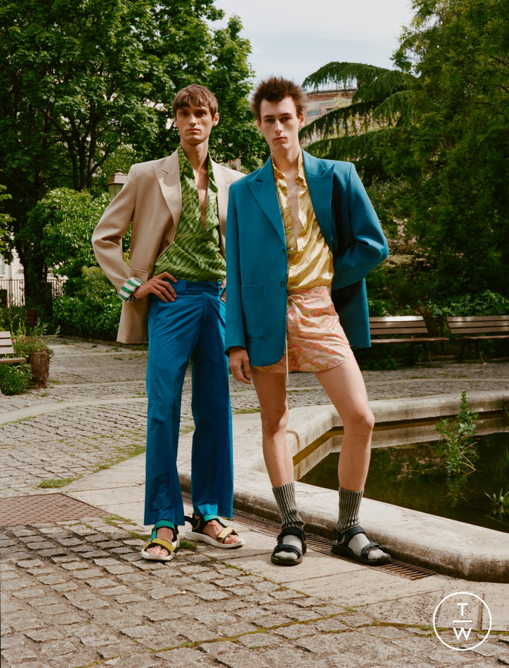 Fashion Week Milan Spring/Summer 2022 look 18 de la collection Mans menswear