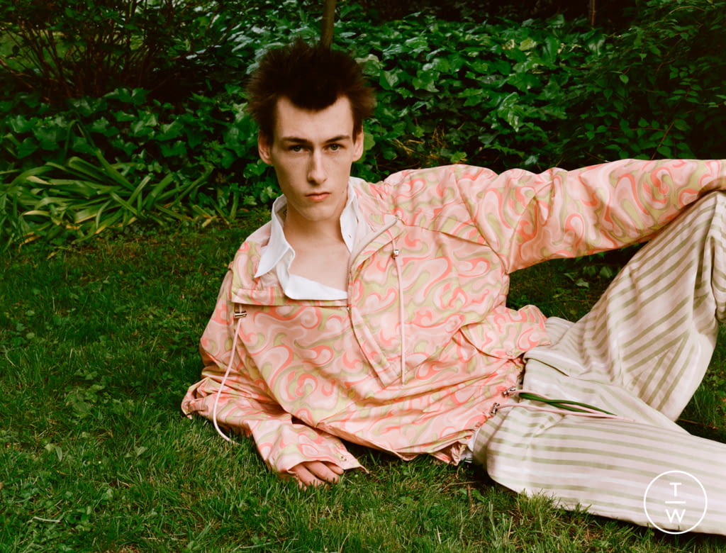 Fashion Week Milan Spring/Summer 2022 look 20 de la collection Mans menswear