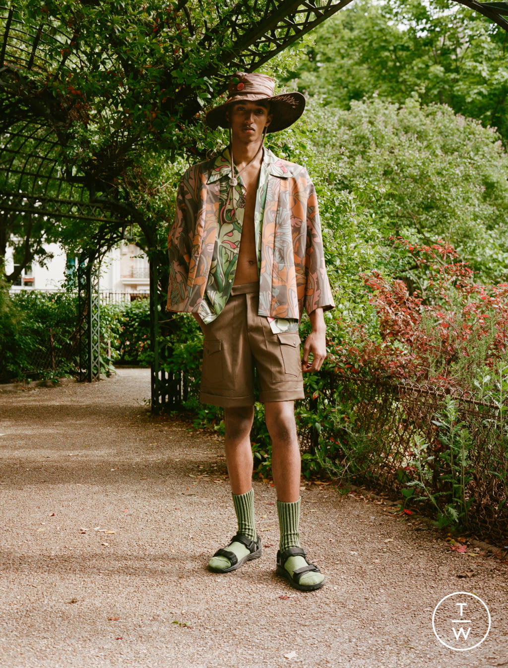 Fashion Week Milan Spring/Summer 2022 look 24 from the Mans collection menswear