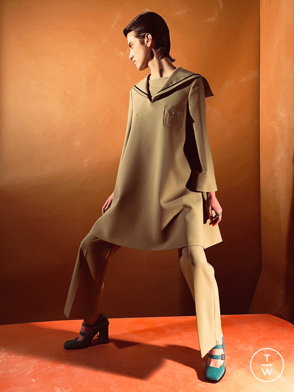 Fashion Week Milan Fall/Winter 2021 look 2 de la collection Vivetta womenswear