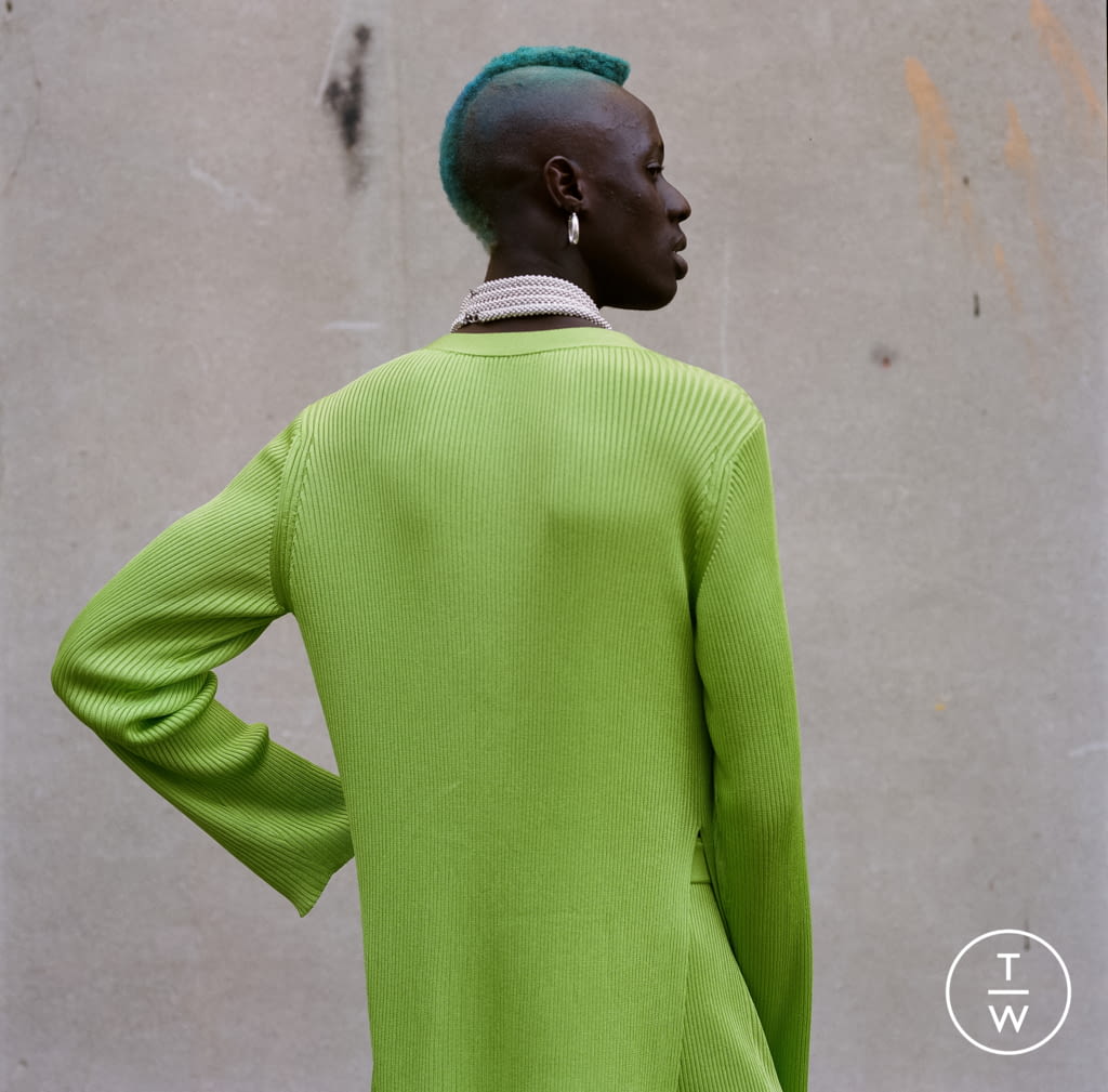 Fashion Week Paris Fall/Winter 2021 look 8 de la collection Lecourt Mansion womenswear