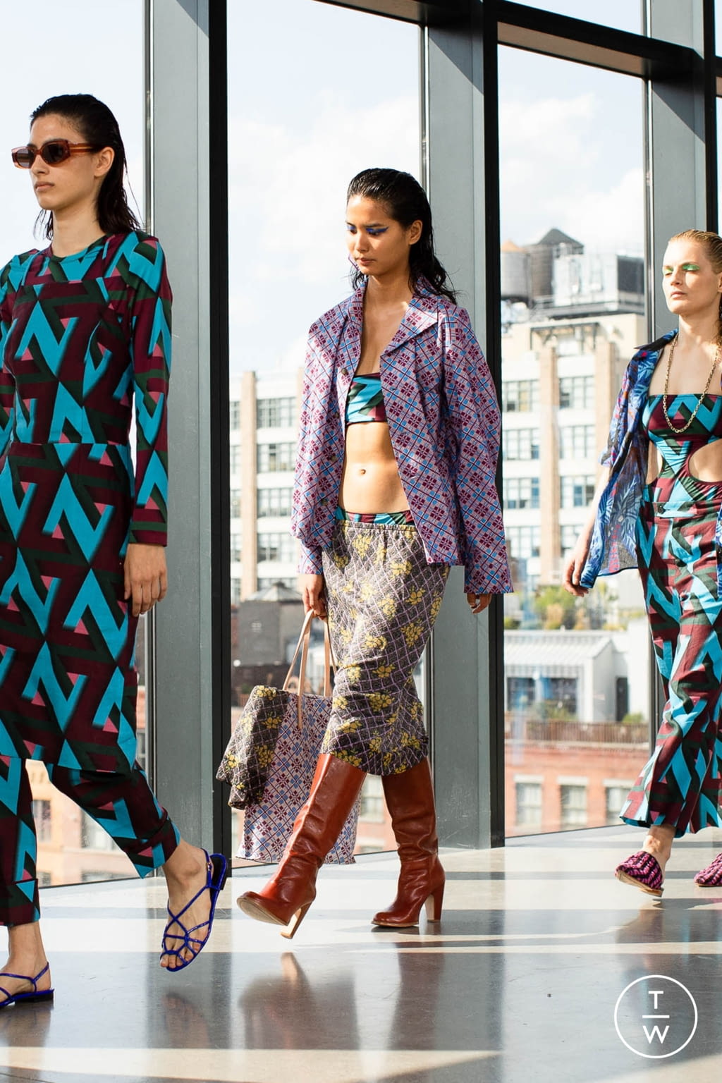 Fashion Week New York Spring/Summer 2022 look 5 de la collection Rachel Comey womenswear
