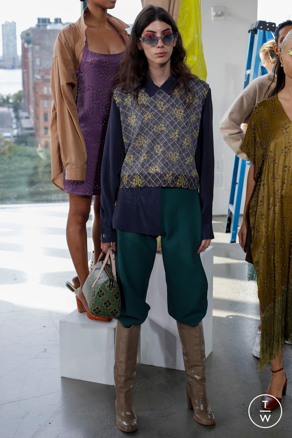 Fashion Week New York Spring/Summer 2022 look 7 from the Rachel Comey collection womenswear