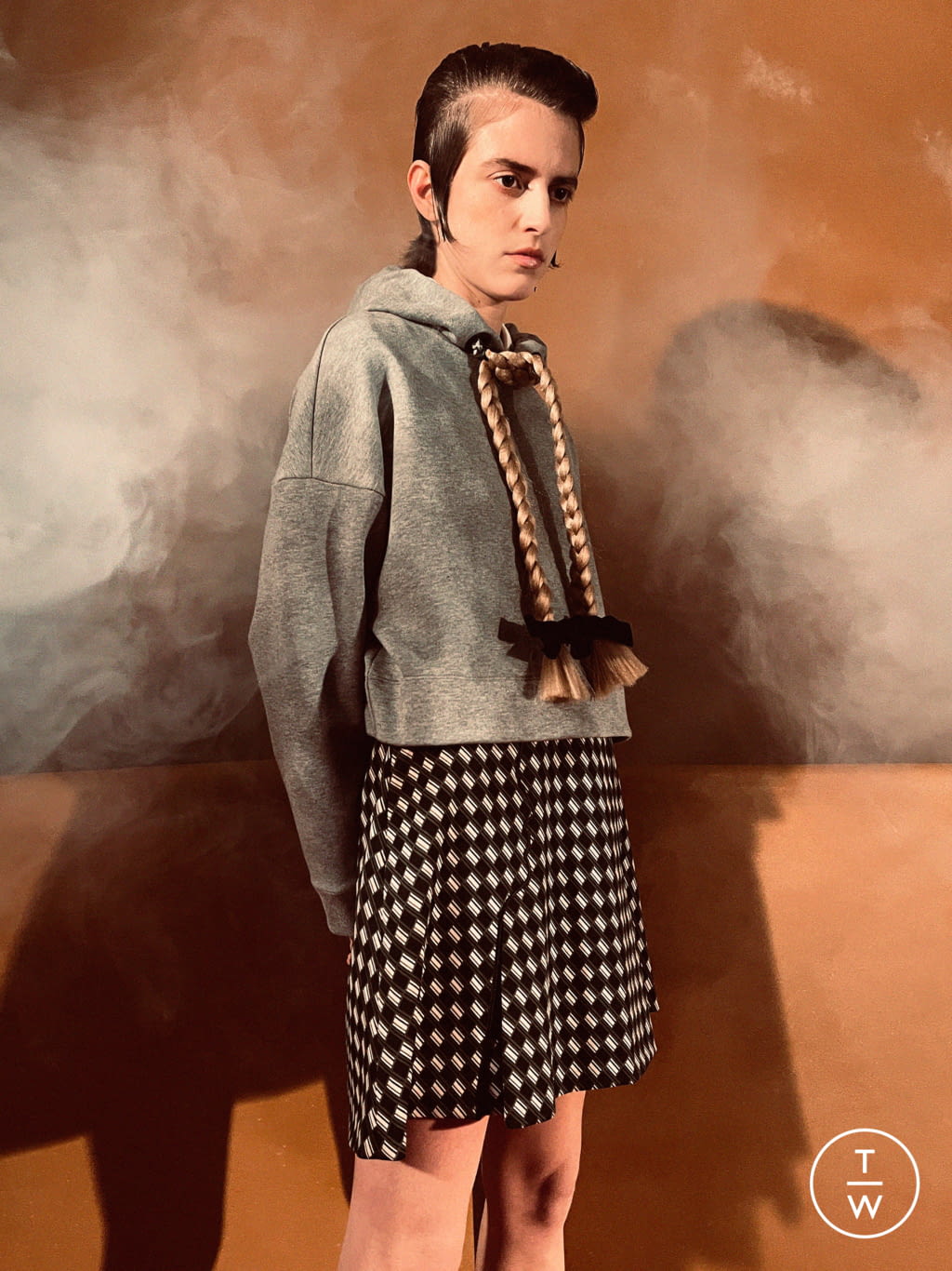 Fashion Week Milan Fall/Winter 2021 look 16 from the Vivetta collection womenswear