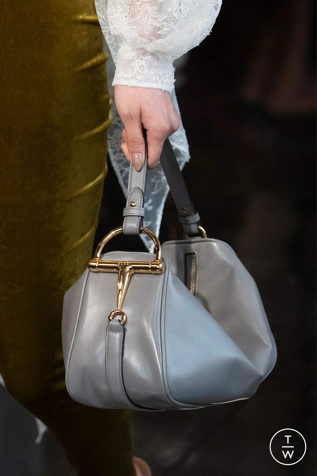 Fashion Week Milan Resort 2026 look 29 de la collection Gucci womenswear accessories