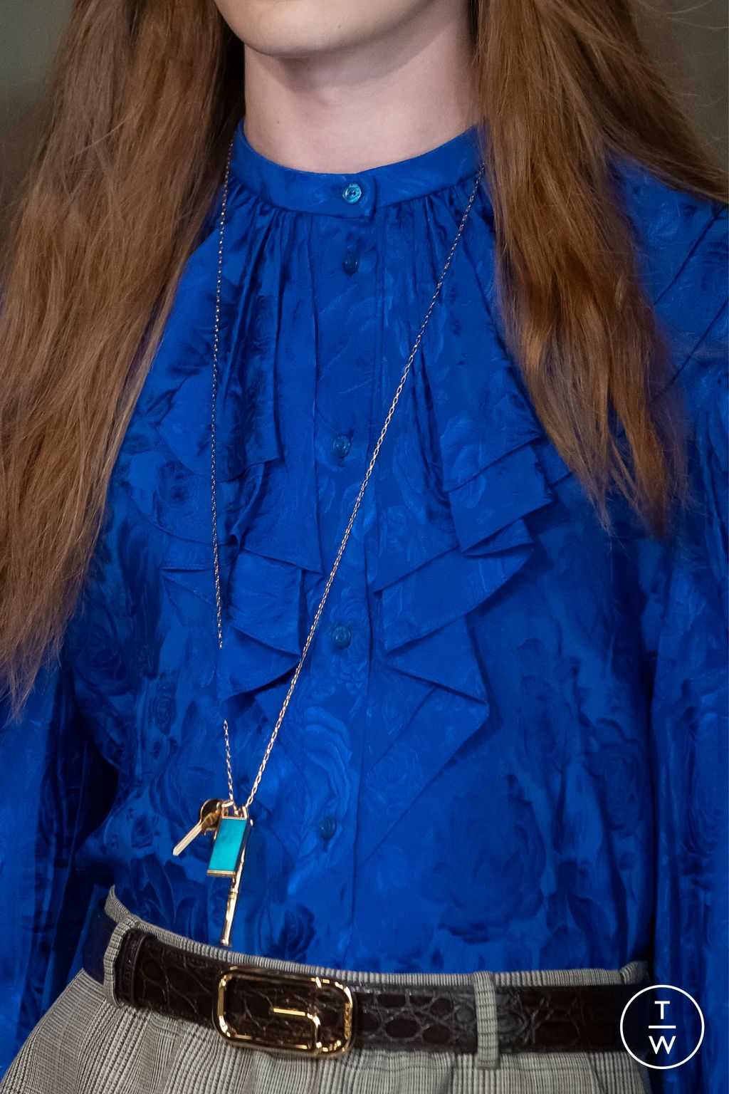 Fashion Week Milan Resort 2026 look 32 from the Gucci collection womenswear accessories