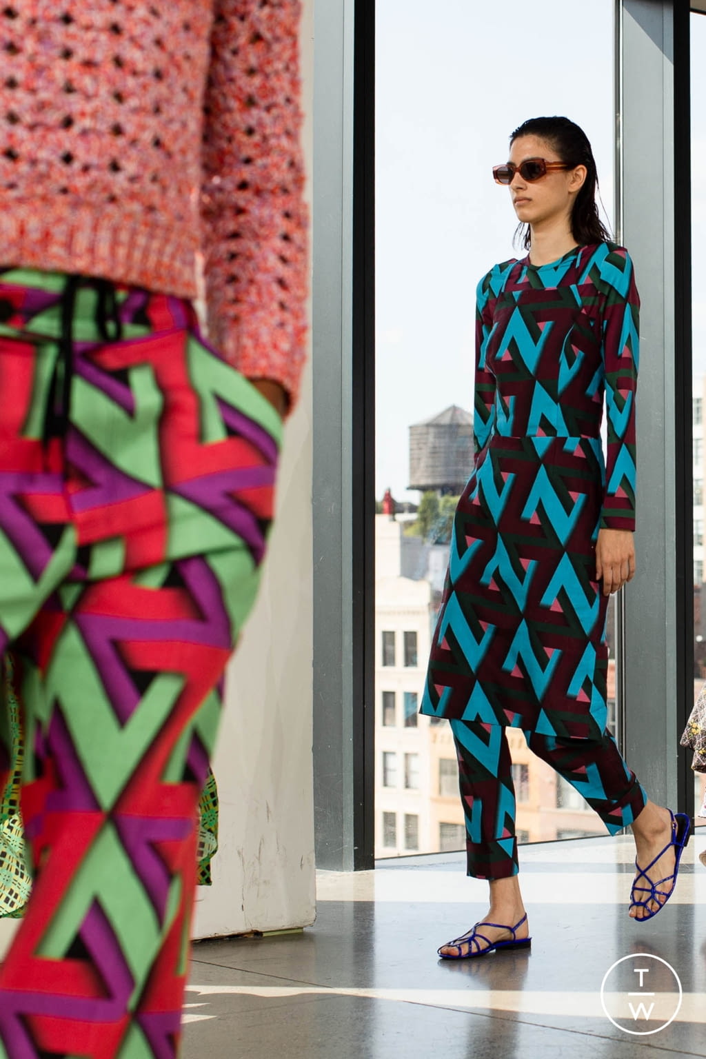 Fashion Week New York Spring/Summer 2022 look 31 de la collection Rachel Comey womenswear