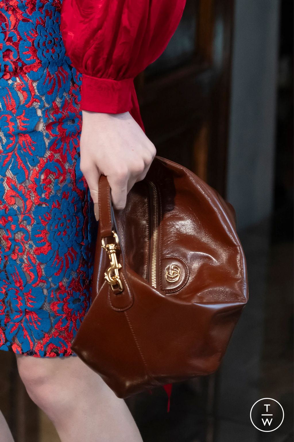 Fashion Week Milan Resort 2026 look 35 de la collection Gucci womenswear accessories