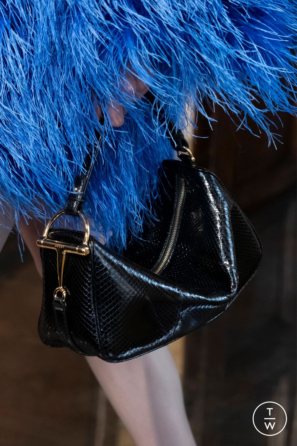 Fashion Week Milan Resort 2026 look 37 from the Gucci collection womenswear accessories