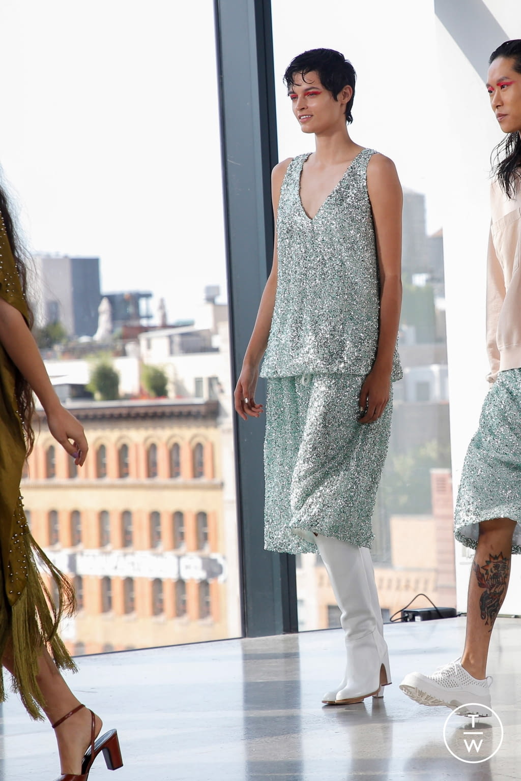 Fashion Week New York Spring/Summer 2022 look 39 from the Rachel Comey collection womenswear