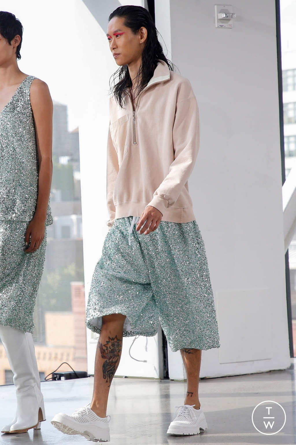 Fashion Week New York Spring/Summer 2022 look 43 from the Rachel Comey collection 女装