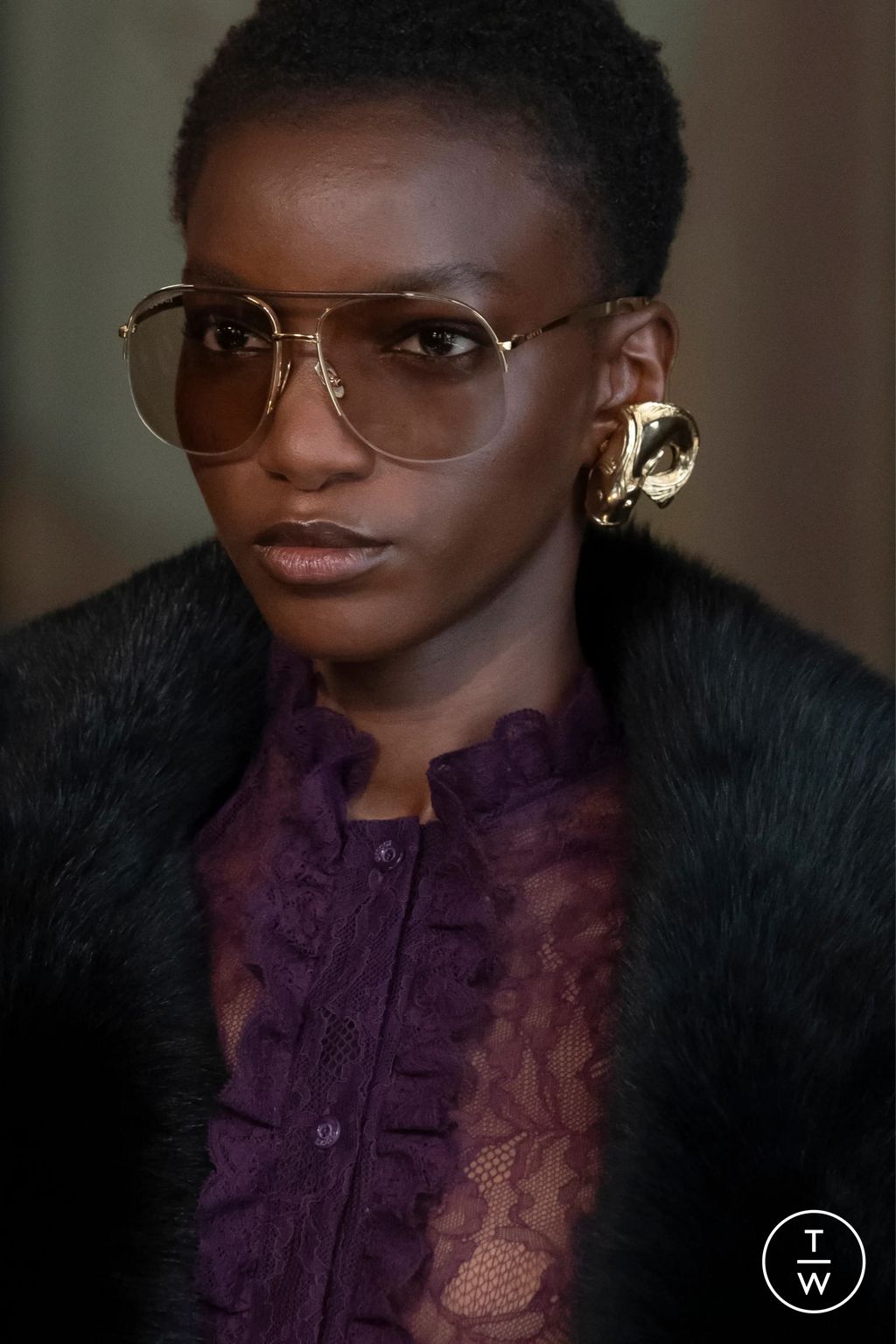 Fashion Week Milan Resort 2026 look 46 from the Gucci collection womenswear accessories