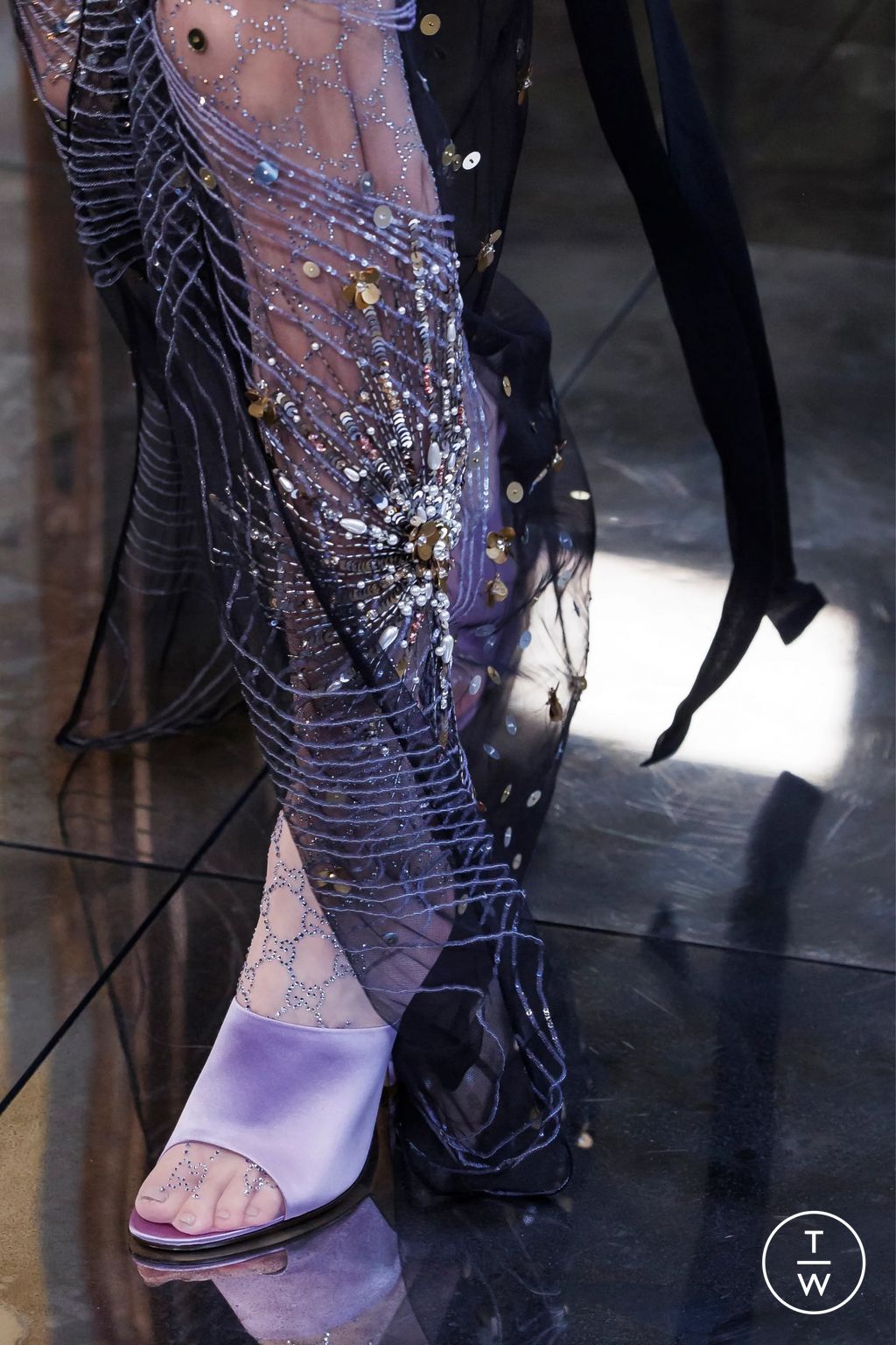 Fashion Week Milan Resort 2026 look 51 from the Gucci collection womenswear accessories