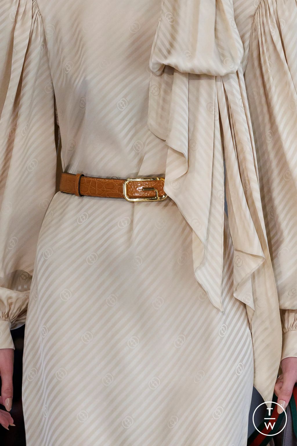 Fashion Week Milan Resort 2026 look 57 from the Gucci collection womenswear accessories