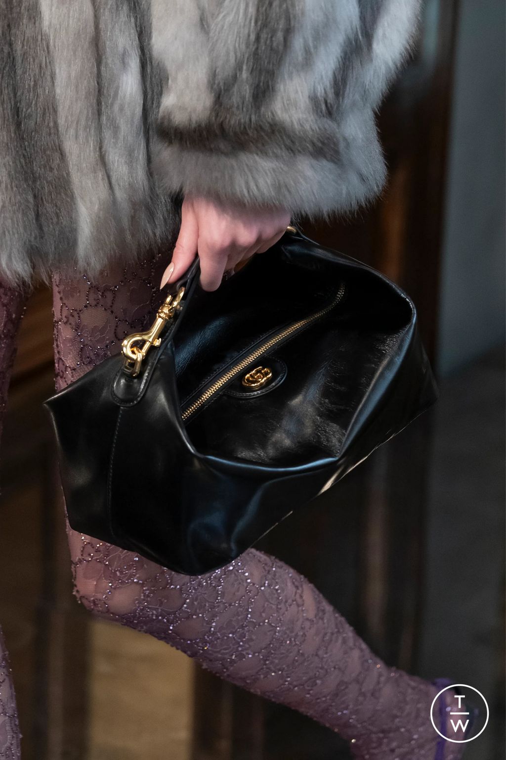 Fashion Week Milan Resort 2026 look 67 de la collection Gucci womenswear accessories