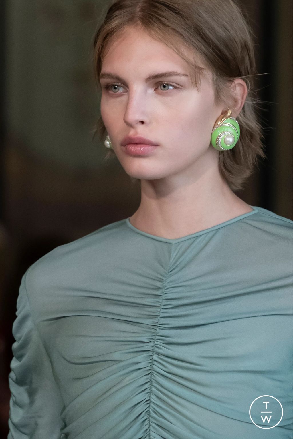 Fashion Week Milan Resort 2026 look 77 from the Gucci collection womenswear accessories