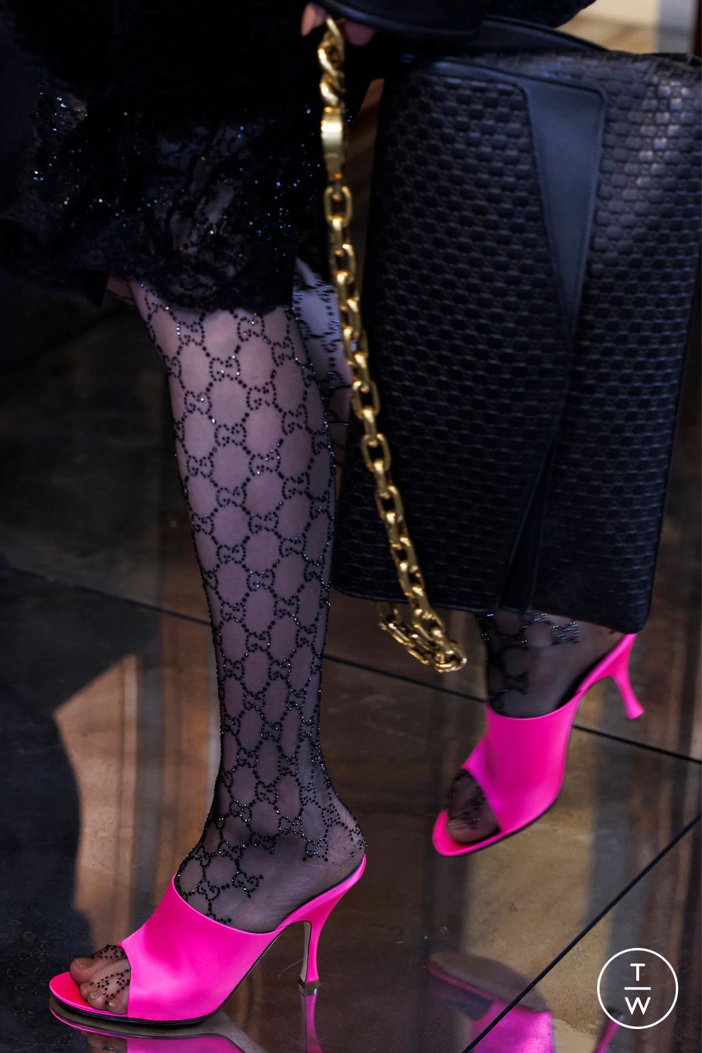 Fashion Week Milan Resort 2026 look 78 from the Gucci collection womenswear accessories