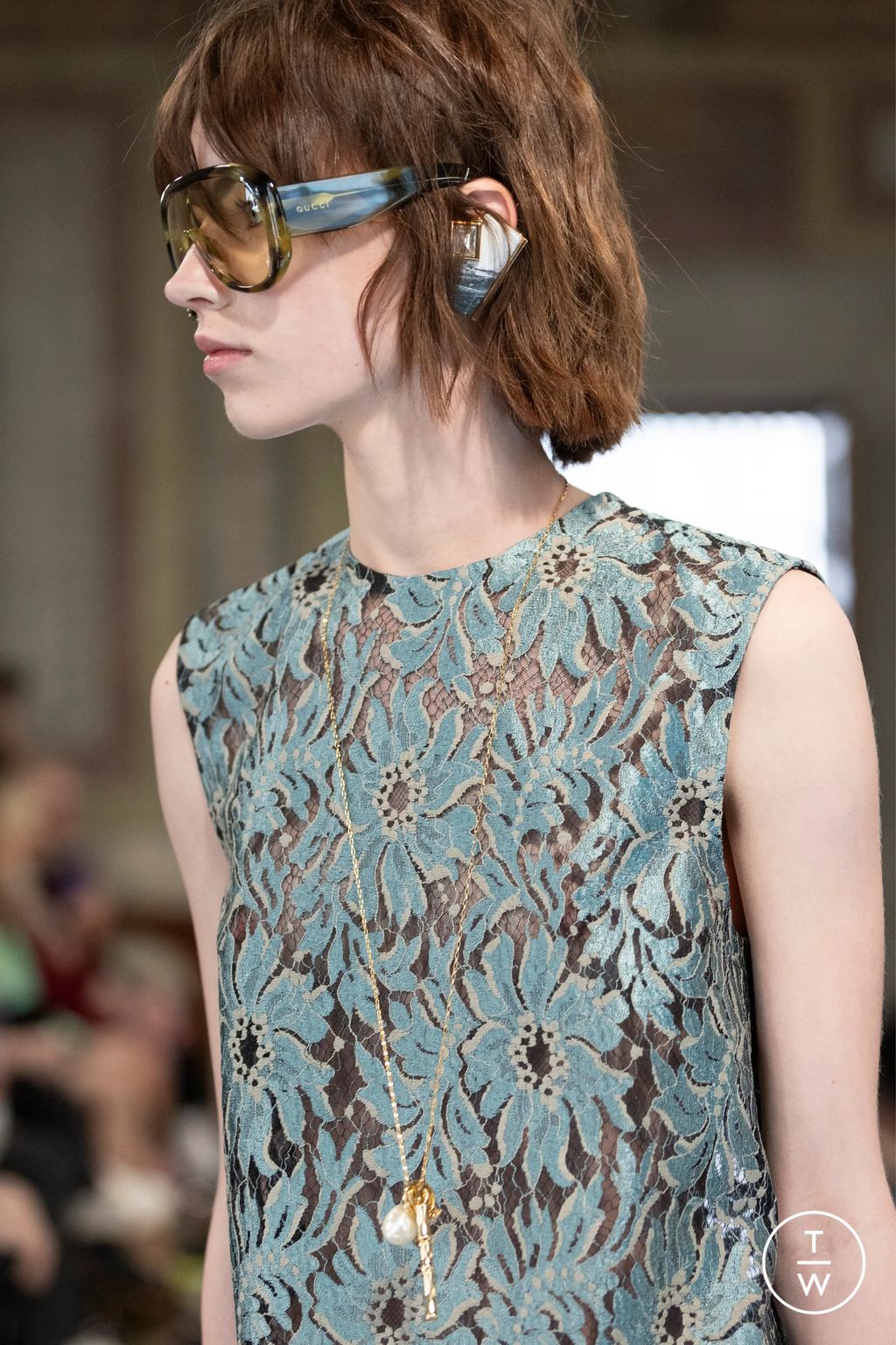 Fashion Week Milan Resort 2026 look 81 from the Gucci collection womenswear accessories